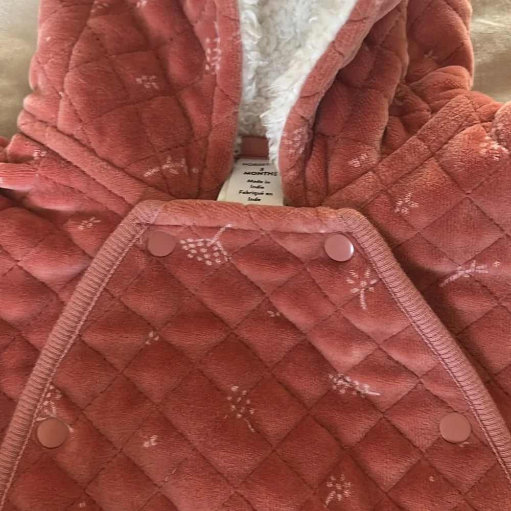 Nordstrom NWT Quilted Pink Desert Dottie - 3M